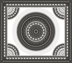 TAP -- Wall Covering Fabric (Option: TAP094-150x170cm)